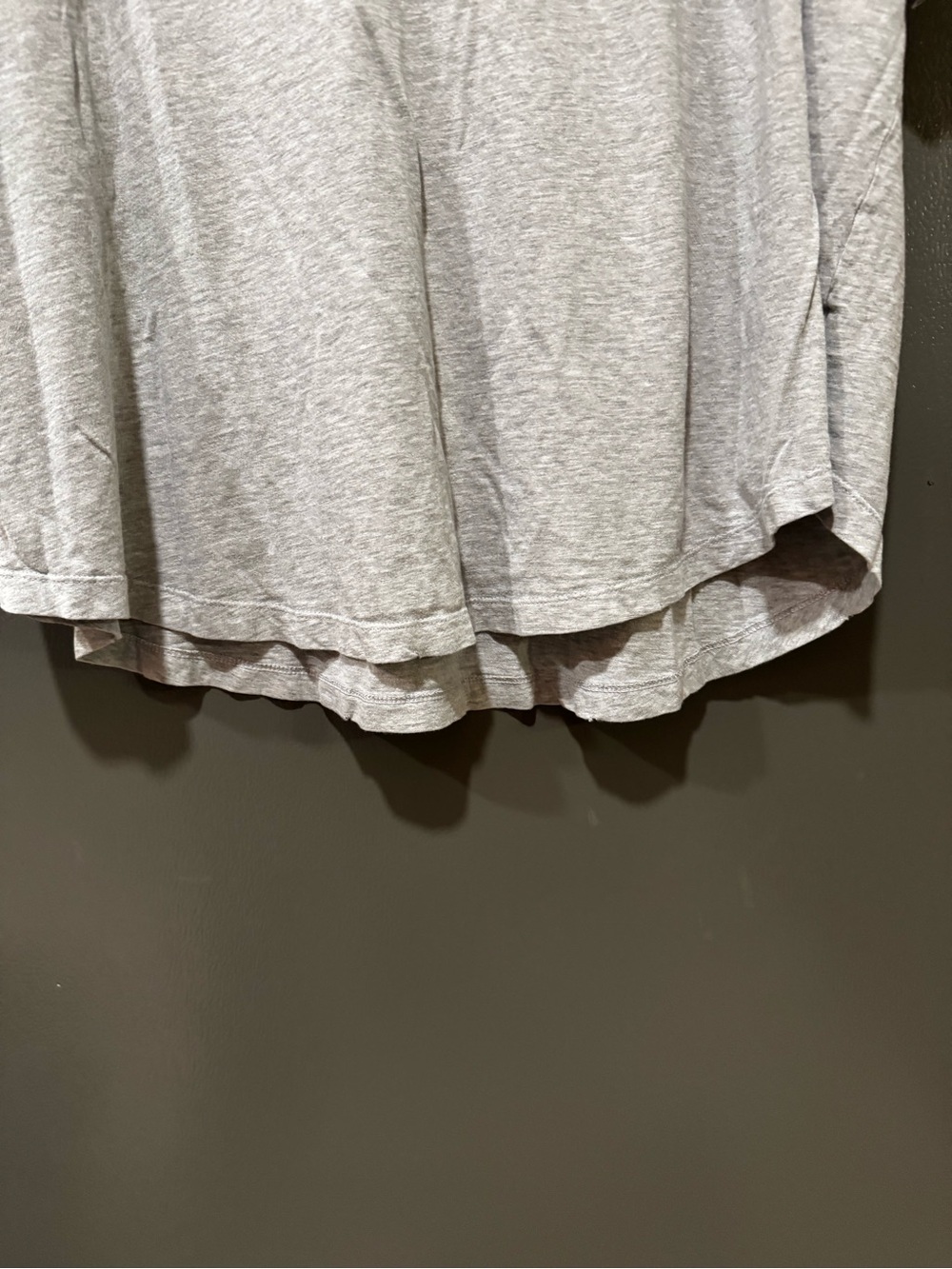 aerie Relaxed Crewneck Tee - Light Gray Size XL - Picture 4 of 9